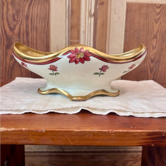 Other - Handpainted Porcelain Footed Bowl by Ginori